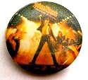 Judas Priest~ Judas Priest Button~ Rare Vintage Button!!~ Approx 1.25"