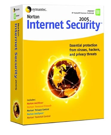 Norton Internet Security 2005 - Single User [AntiVirus, Firewall, Privacy, AntiSpam, Parental Control]