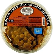 Judys Candy Co Sugar Free Macadamia Brittle 10 oz Tub