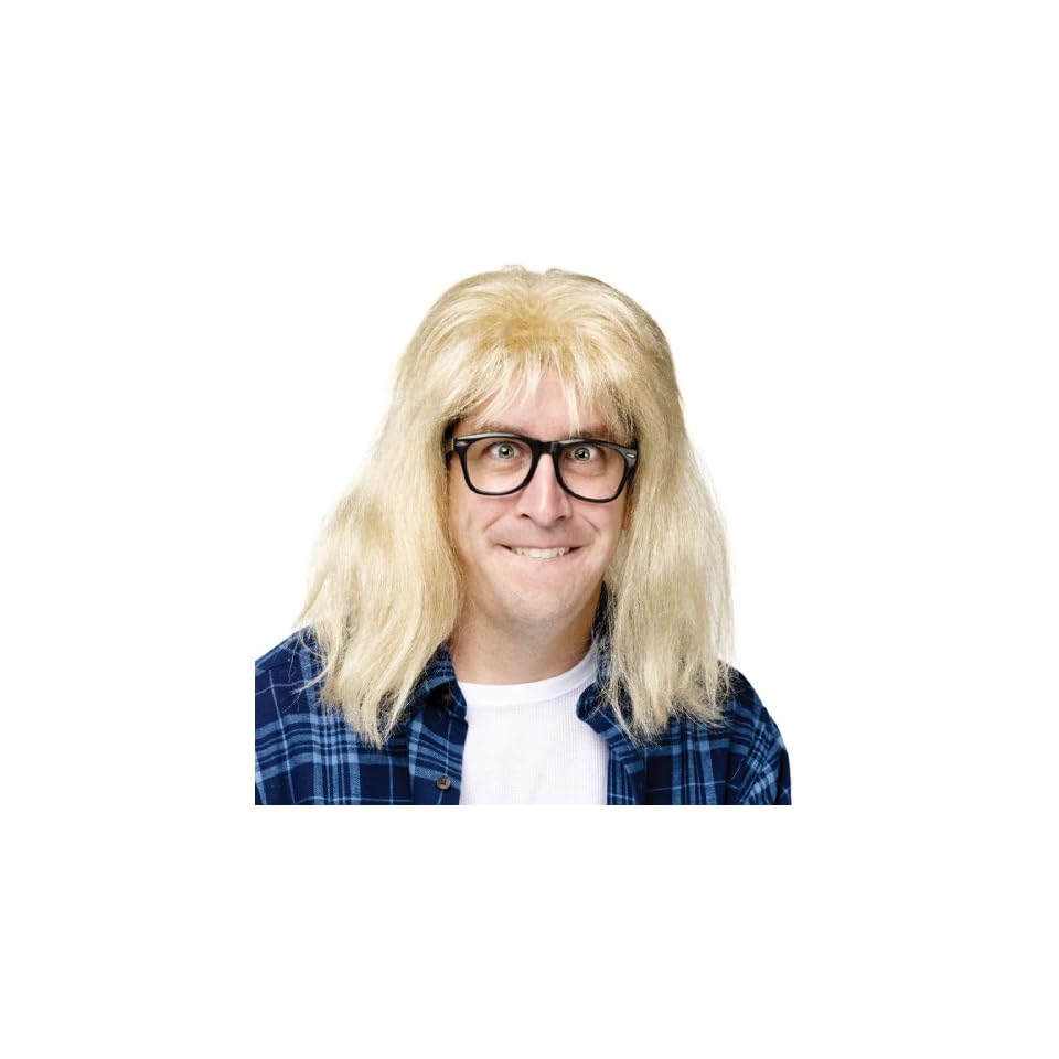 blonde wig garth