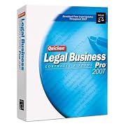 Quicken Legal Business Pro 2007 [Old Version]