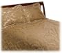 Malibu Shores Jacquard 4-Piece Queen Comforter Set, Gold