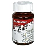 Nature's Herbs Power-Herbs Willowprin, Standardized Extract, Capsules, 30 capsules (Pack of 3)