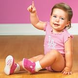 MLB L.A. Dodgers Infant Girls Pink Ruffle Logo Creeper (12 Months)