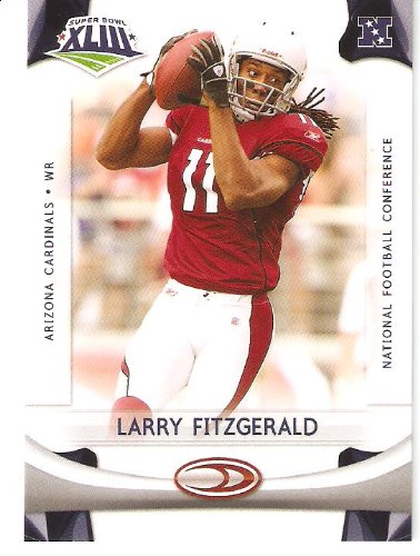 2008 Donruss / Score Limited Edition Super Bowl XLIII Arizona Cardinals #2 Larry Fitzgerald - NFL Trading Card in Protective Screw Down! Super Bowl Champions!