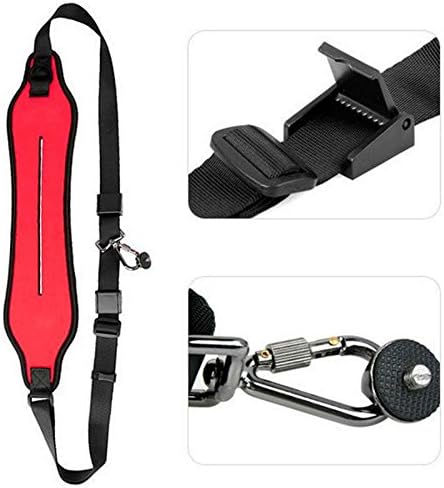 Red Quick Rapid Camera Shoulder Neck Strap Belt Sling for Canon Nikon Sony DSLR