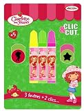 D'Arpège - Clic & Cut - Loisirs Créatifs  - Dessin et Peinture - Kit créatif 5 pièces Charlotte aux Fraises