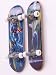 Fingerboard Mini Skateboard 96mm 2er Set FingerSkateboard Nr. 08