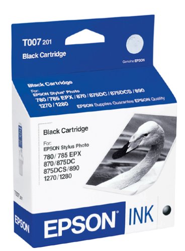 Epson T007201 Black Inkjet Printer Cartridge