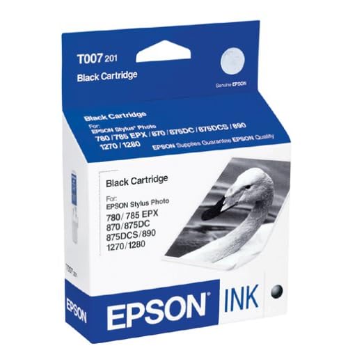 Epson T007201 Black Inkjet Printer Cartridge For Epson Stylus Photo 1280thumbnail