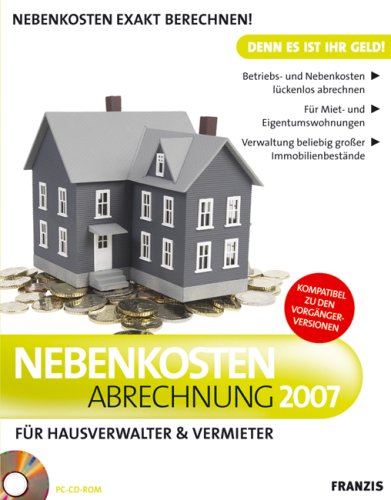 Childrens Toyshop  Software : Nebenkosten Abrechnung 2007
