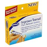 Dr. Scholl's Ingrown Toenail Pain Reliever, 1 kit, (w/ Gel, 12 retainer rings & 12 protection bandages) (Pack of 2)