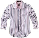 Ike Behar Boys 8-20 Long Sleeve Striped Sport Shirt