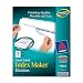 Avery Index Maker Clear Label Copier Dividers with White Tabs, 8-Tab, 5 Sets per Pack (11422)
