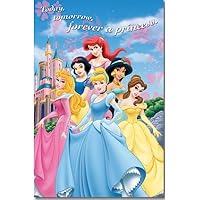 Disney Princesses Forever a Princess, Castle Movie Poster Print