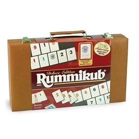 Deluxe Edition Rummikub in Leatherette Case by Pressman Toys