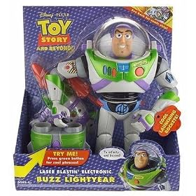 Toy Story Laser Blastin' Electronic Buzz Lightyear