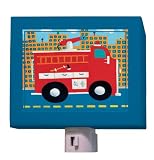 Oopsy Daisy Fine Art for Kids NL198406MG Fire Truck Night Light