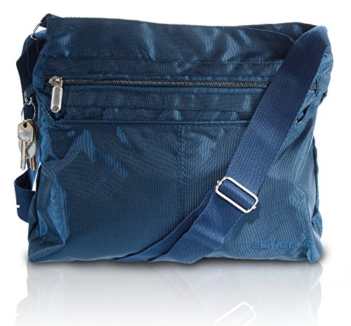 Suvelle Classic Travel Crossbody Bag, Everyday Shoulder Organizer Purse # 1905