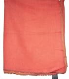 Dark Red Woolen Shawl / Stole / Wrap