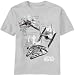 Search : Star Wars Ship Diagram X-wing Tie Fighter T-shirt
