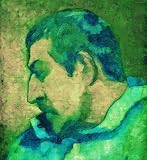 Custom Order #3P-8OD, Oil on Canvas, Custom Painting of The Person You Love, For 1 Person of Customer's Choice, Style: Photo-Realism, with Signature Text YOU ARE BEAUTIFUL, Canvas Size 14 x 14 inch