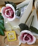 Capodimonte Collection rose favors
