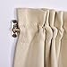 NICETOWN Side Lights Front Door Curtain - Entry Way Decor Room Darkening French Sliding Door Thermal Privacy Window Treatment Drapery Panel (25
