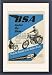 Framed Prints of Advertisement for BSA motor cycles, 1953 from Mary Evans