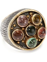Stella Flame "Byzantia" Mixed Tourmaline Ring, Size 7