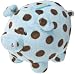 Mary Meyer Sweet Chocolate Piggy Bank, Blue