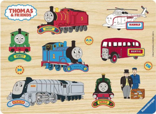 Ravensburger Thomas the Tank 8 piece Wooden Playtray