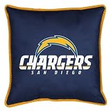 San Diego Chargers Throw Bed Pillow 17 x 17