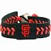 San Francisco Giants Team Color Baseball Bracelet