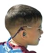 Safensound ClipzTM the Original Adjustable Hearing Aid/eye-wear Retention Product That Attaches to Clothing for Added Security