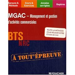 MGAC: Management et Gestion d'Activit�s Commerciales, BTS NRC