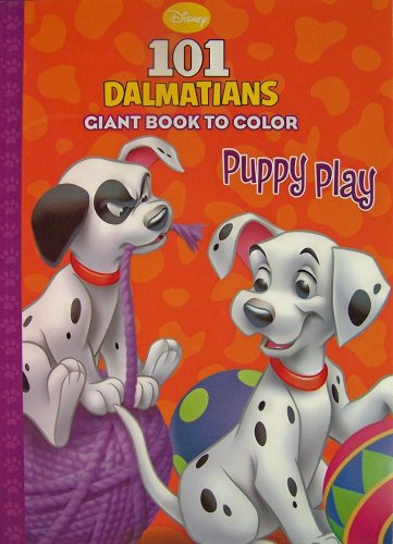 Childrens Toyshop  Toys : Walt Disney's 101 Dalmations: Puppy Play (Giant Book to Color)