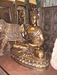 Lord Buddha-brass Buddha in Abhaya Mudra Garden Statue From India 5 Feet
