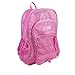 Eastsport XL Mesh Bungee Backpack, Blush Pink