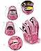 Tinksky Flowers Pattern Backpacks for Girls Elementary School Students Book Bag