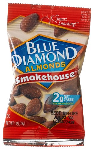 Blue Diamond Almonds, Smokehouse, 1-Ounce Packages (Pack of 48) by Blue Diamond