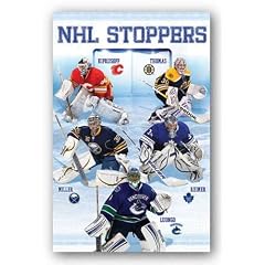 NHL Stoppers (Goalies) 2011 (Miikka Kiprusoff Tim Thomas Ryan Miller James Reimer Luongo) Kunstdruck