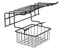 Racor PGR-1R Pro Garden Tool Rack with Removable Basket