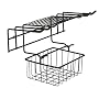 Racor PGR-1R Pro Garden Tool Rack with Removable Basket