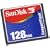 SanDisk - Flash memory card - 128 MB - CompactFlash (pack of 2 )