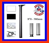 Adjustable Breakfast Bar Worktop Support Table Leg 60mm Black