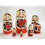 Semenov Russian Nesting Doll 6pc./5"