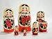 Semenov Russian Nesting Doll 6pc./5"