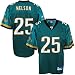 Reebok Jacksonville Jaguars Reggie Nelson Teal NFL Equipment Replica Jersey