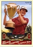 2011 Upper Deck Goodwin Champions 101 Michelle Wie / Golf - Trading Card in a protective screwdown case!